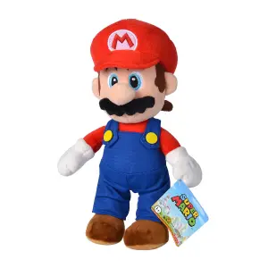 Plush Nintendo Super Mario Bros Mario image-1