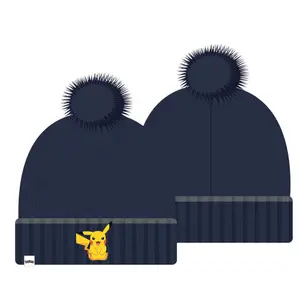 8435631315650-bonnet-nintendo-pokemon-pikachu-noir-tu