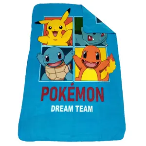 Pokemon blanket for kids Nintendo image-2