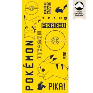 8436580114585-cotton-beach-towel-nintendo-pokemon-pikachu-yellow-140x70-cm