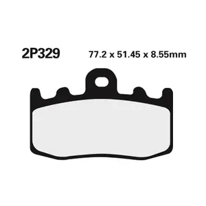 Sintered metal brake pad Nissin 329ST