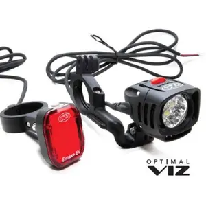 Frontleuchte mit Batterieanschlusskabel NiteRider Epro