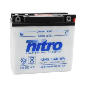 Bateria Nitro 12n5.5-4b 12v 5,5 Ah image-1