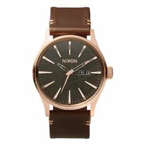Leather watch Nixon Sentry image-0