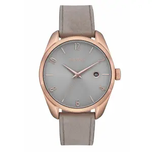 Lederen horloge Nixon image-0
