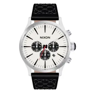 Leather watch Nixon Sentry Chrono image-0