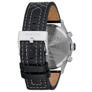Leather watch Nixon Sentry Chrono image-3