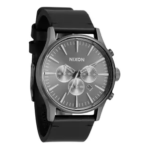 Watch Nixon Sentry Chrono Leather image-1