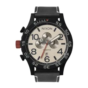 Leather watch Nixon 51-30 Chrono image-0