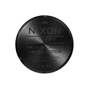 Leather watch Nixon 51-30 Chrono image-4