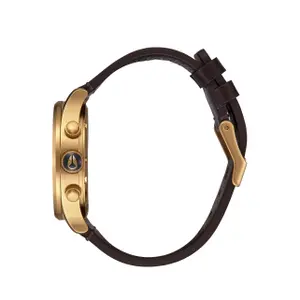 Leren schildwacht horloge Nixon image-2