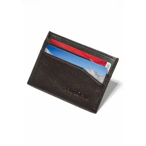 Porta-cartões em pele Nixon Flaco image-1