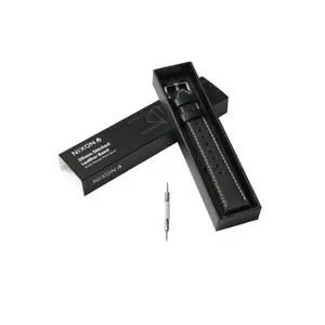 Bracelet de montre cuir Nixon Stitched image-1