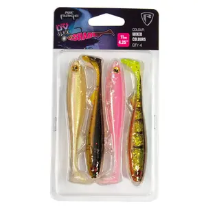 Decoys Fox Rage Slick Shad UV (x4) image-0