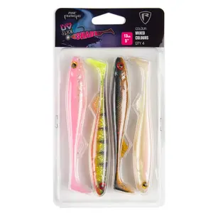 Decoys Fox Rage Slick Shad UV (x4) image-3