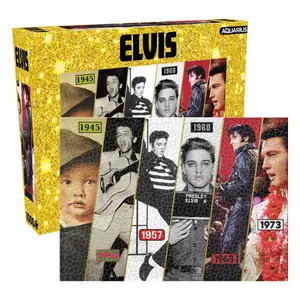 Puslespil med 1000 brikker NMR Elvis: Timeline Jigsaw