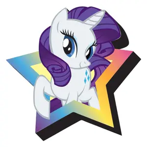 Album da collezione NMR My Little Pony: Rarity Funky Chunky Magnet image-0