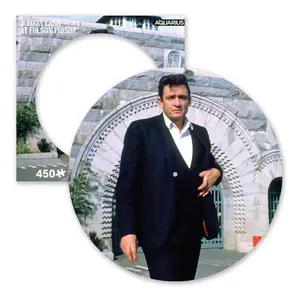 Puzzle NMR Johnny Cash: Folsom Prison 450 Piece Picture Disc image-0