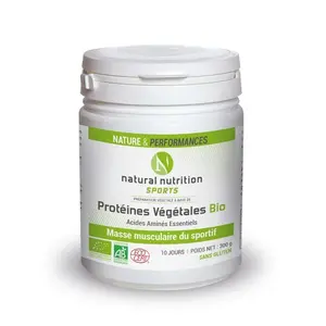 Complemento alimenticio Natural Nutrition Sport Protéines végétales bio image-0