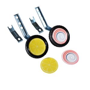 187585-regulowany-stabilizator-do-roweru-z-plastikowym-kolem-no-contest-srebrny-czarny-12-14-16-20