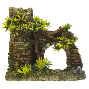 Aquarium decoration Nobby Pet Turm Mit Bogen