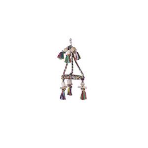 31689-jouet-de-cage-pour-oiseaux-nobby-pet-pyramide-baumwolle-mit-holzblocken-multicolore-19x45-cm