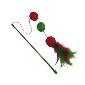 Cat toys Nobby Pet Xmas Angel Mit Plüschbällen Catnip image-0