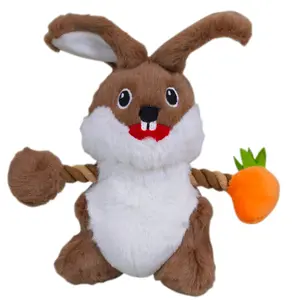 Παιχνίδι για σκύλους Nobby Pet Osterhase Mit Seil image-0