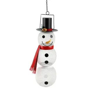 Distributeur de nourriture pour oiseaux Nobby Pet Xmas Schneemann image-0