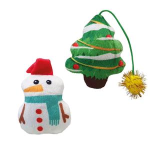 51935-jouet-peluche-pour-chat-nobby-pet-xmas-catnip-figuren-blanc-7-5-cm