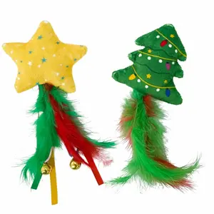 Παιχνίδι για γάτες Nobby Pet Xmas Stern Und Baum (x2) image-0