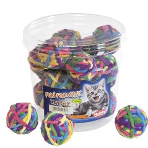 53219-kattleksaker-nobby-pet-toy-box-katze-wollball-mangfargad-6-cm