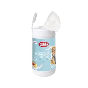 57182-lingettes-nettoyantes-pour-chien-nobby-pet-paquet-de-50-blanc-20x15-cm