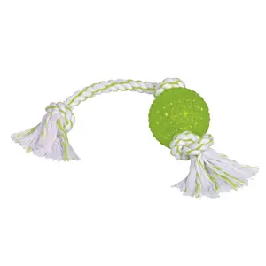 Παιχνίδι για σκύλους Nobby Pet Tpr Ball Mit Seil image-0