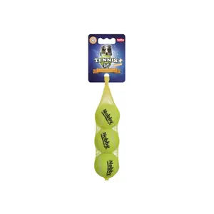 Μπάλα τένις για σκύλους με ήχο Nobby Pet (x3) image-0