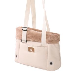 63873-transportvaska-for-hund-och-katt-nobby-pet-belair-beige-42x20x43-cm
