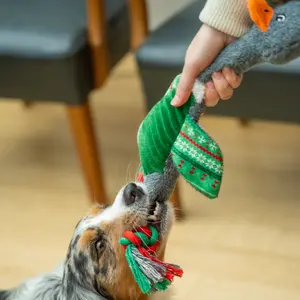 Plush toy for dog Nobby Pet Xmas Gans image-1