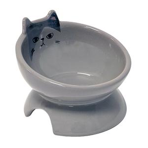 82491-gamelle-pour-chat-en-ceramique-nobby-pet-kato-grau-13-5x9-cm