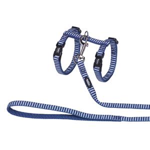 88790-laisse-et-harnais-pour-chat-nobby-pet-marine-navy-navy-tu