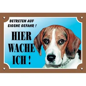 Πίνακας ειδοποίησης για σκύλο Nobby Pet Beagle image-0