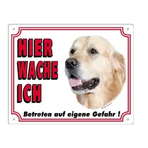 Πίνακας ειδοποίησης για σκύλο Nobby Pet Golden Retriever image-0