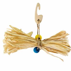 25677-corn-leaf-toy-for-rodents-nobby-pet-beige-18x13-cm