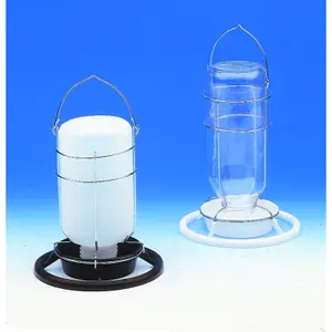 Bird water dispenser with glass insert Nobby Pet Omnia image-0