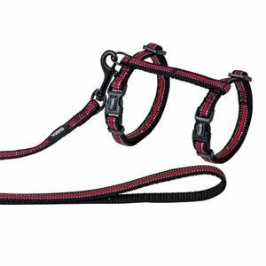 53051-01-cat-harness-and-lead-nobby-pet-reflect-red-one-size
