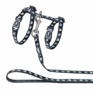 53060-05-cat-harness-and-lead-nobby-pet-scull-black-one-size