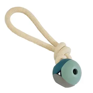 Piłka dla psa z gumy z rączką do rzucania Nobby Pet image-0