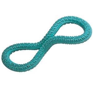 53113-rubber-dog-toy-nobby-pet-tugger-eight-blue-28-cm