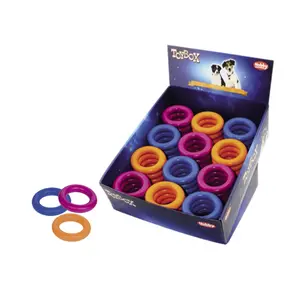 60454-jouets-pour-chien-anneau-en-caoutchouc-nobby-pet-x50-assorti-9-cm
