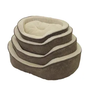 60868-klassisk-oval-komfortbadd-for-hundar-nobby-pet-anza-x4-ljusbrun-52x62x72-cm