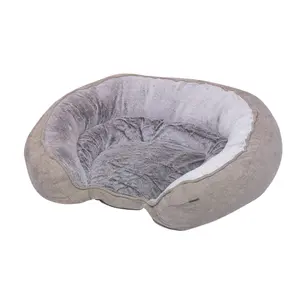 60957-klassisk-oval-komfortbadd-for-hundar-nobby-pet-napo-brun-97x76x21-cm